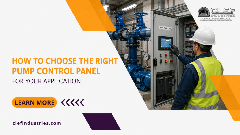 How to Choose the Right Pump Control Panel for Your Application