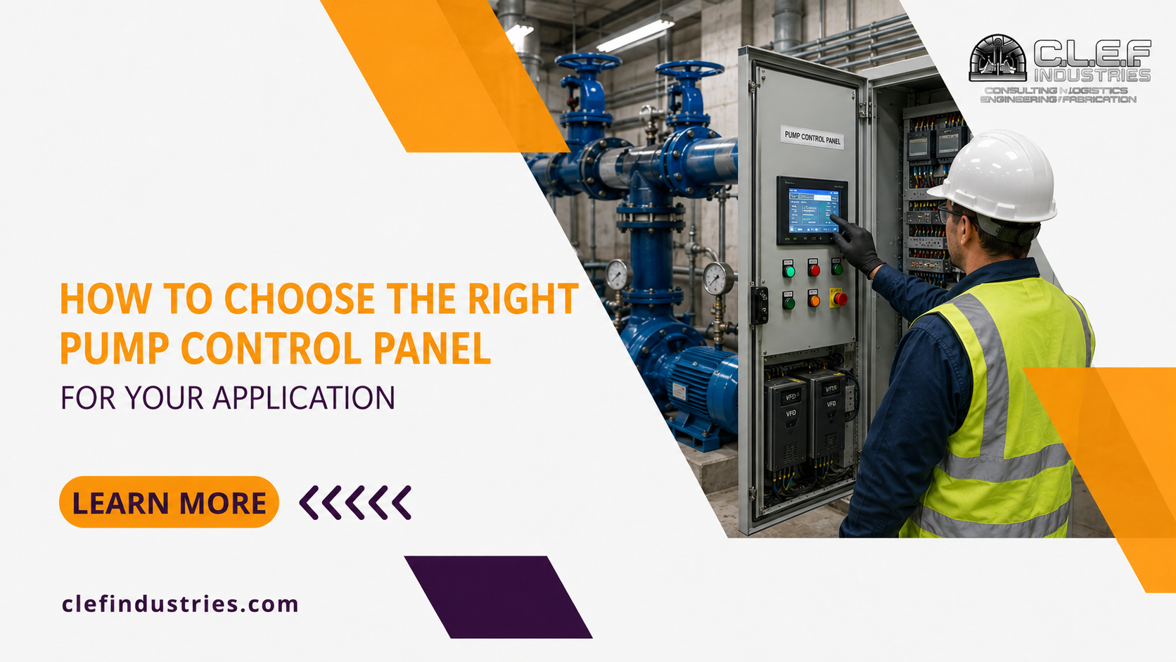 How to Choose the Right Pump Control Panel for Your Application - CLEF ...